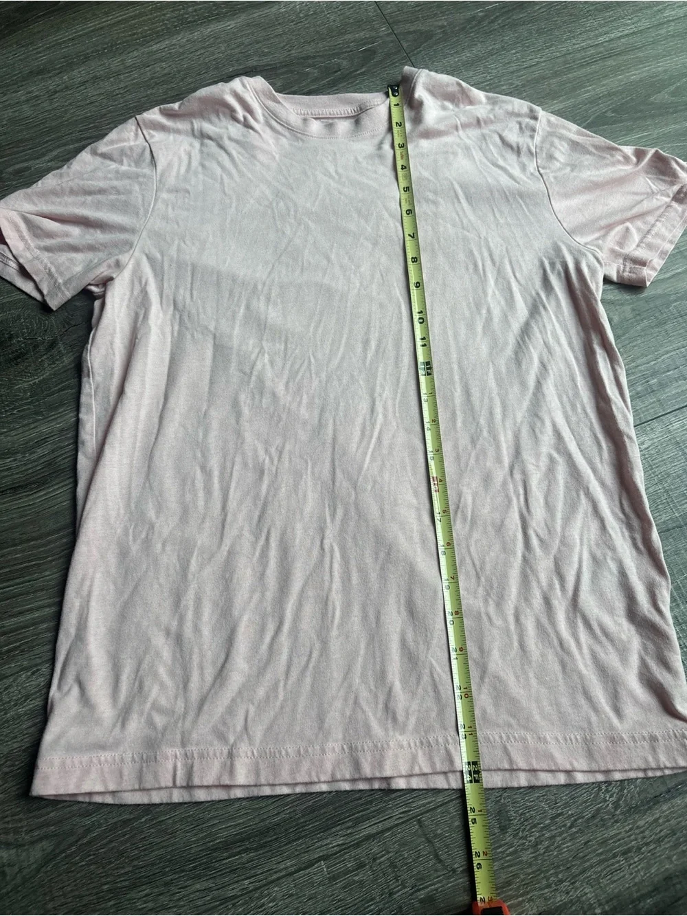 Banana Republic premium wash Pale Pink Crew Neck Short Sleeve Tee